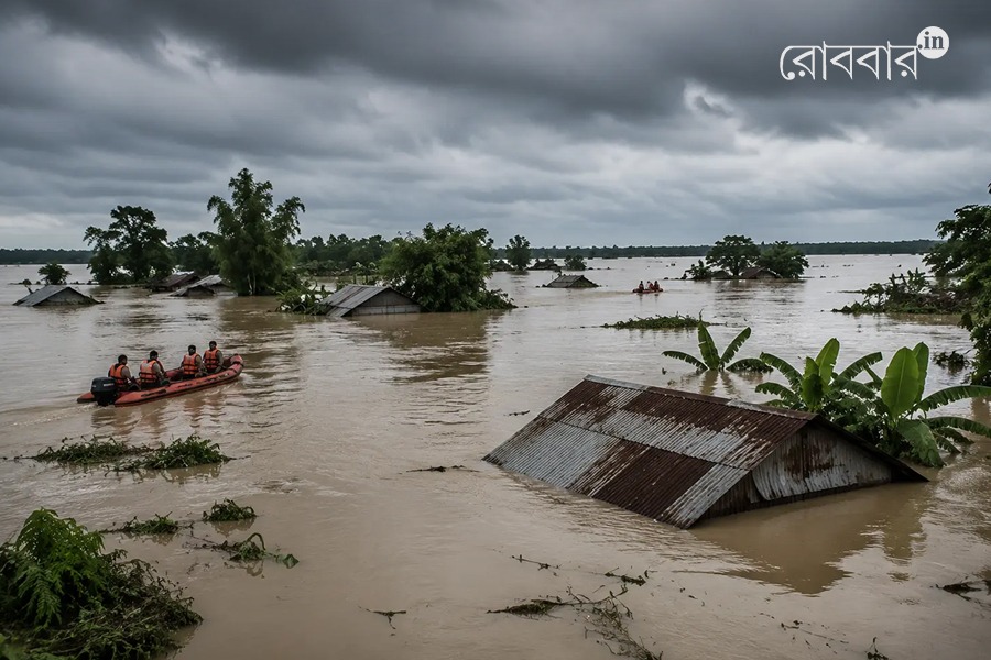 dynamicity of brahmaputra and cause of flooding in assam | Robbar