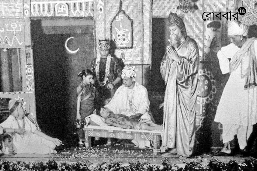 perpective of death in rabindranath tagore's drama | Robbar