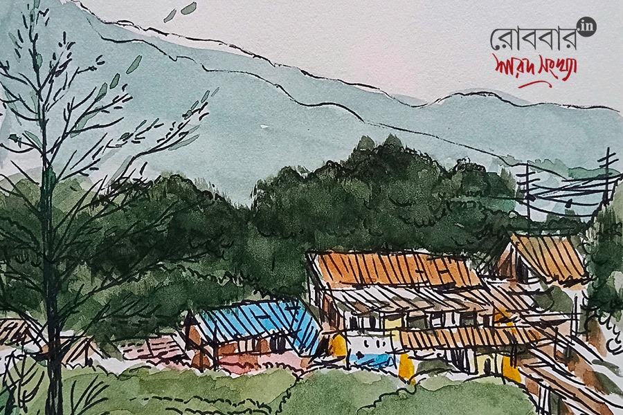 বেড়ানোর স্কেচখাতা